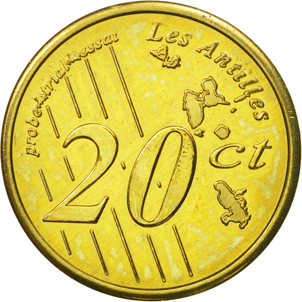 Francia, Medal, Essai 20 cents, 2005, SC, Latón