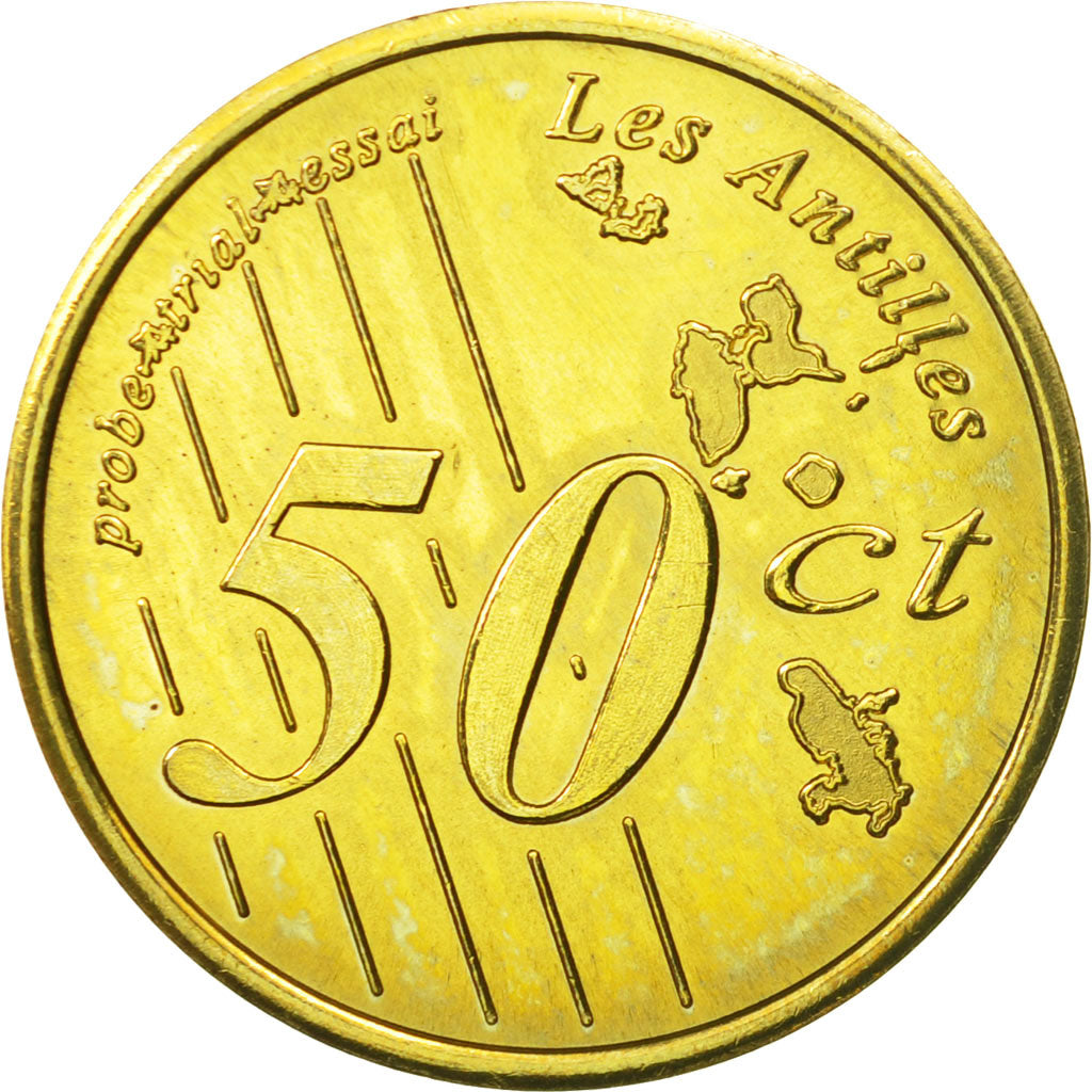 Frankreich, Medal, Essai 50 cents, 2005, UNZ, Messing