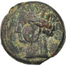 Monnaie, Carthage, Zeugitane, Tanit, Shekel, Carthage, TTB, Cuivre