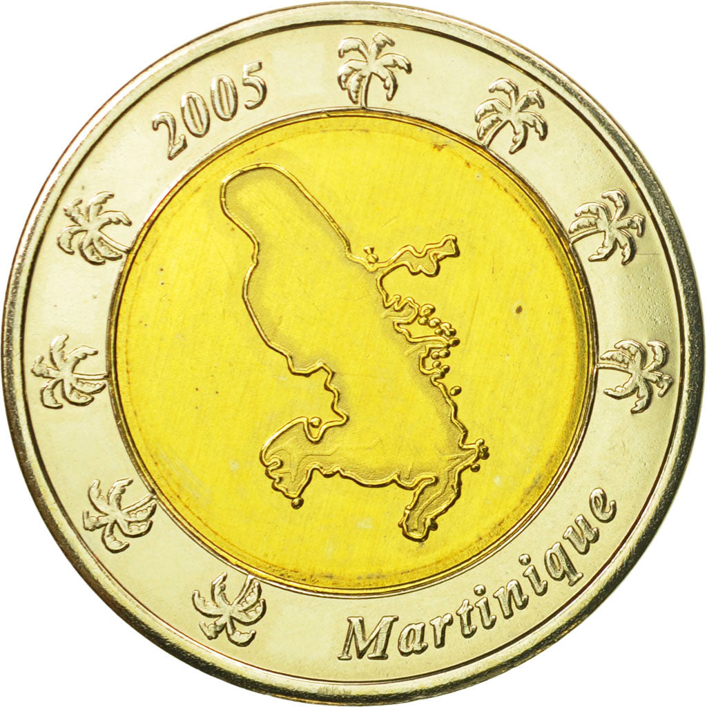 France, Medal, Essai 2 euros, 2005, MS(63), Bi-Metallic
