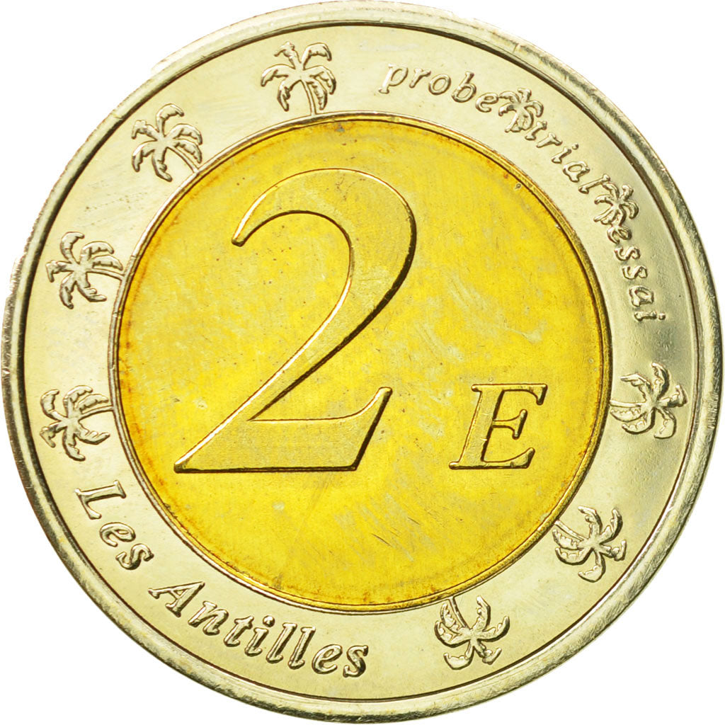 France, Medal, Essai 2 euros, 2005, MS(63), Bi-Metallic