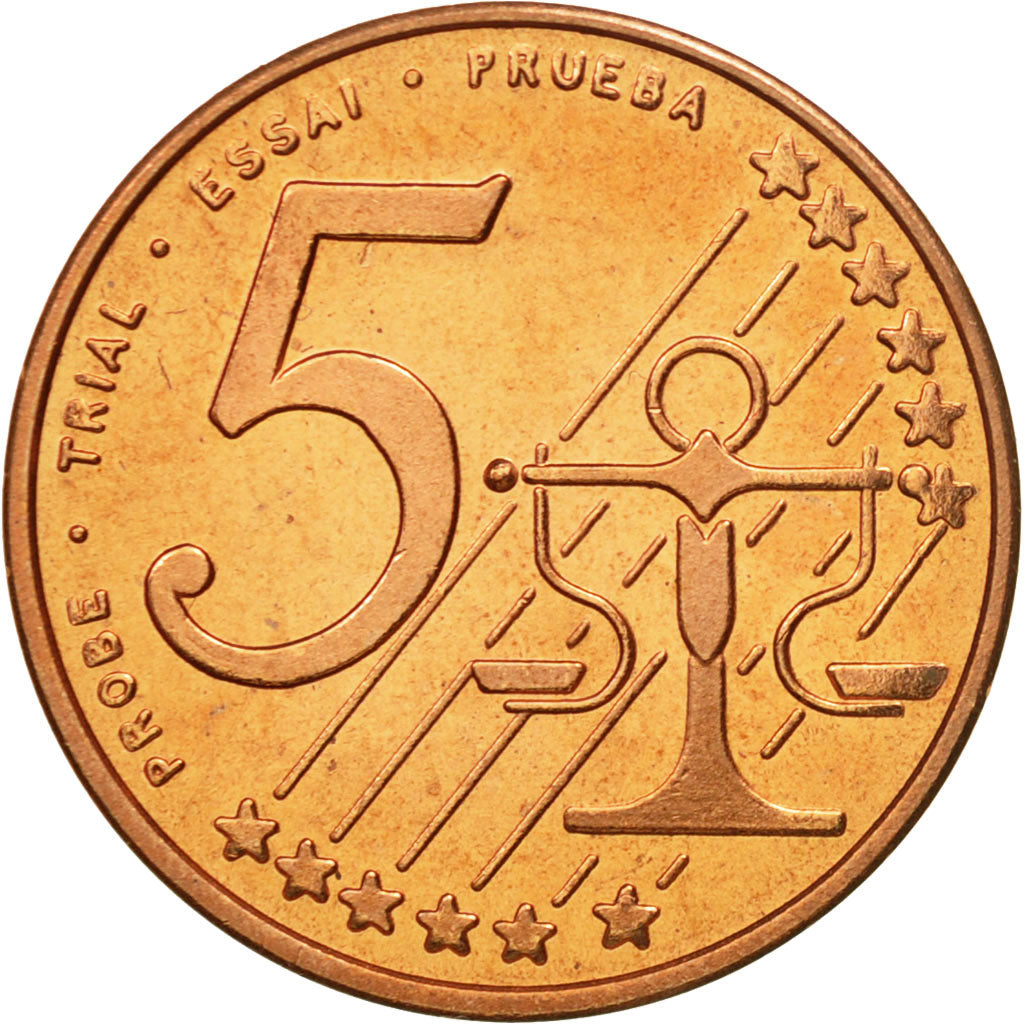 Andorra, Medal, Essai 5 cents, 2003, MS(63), Copper