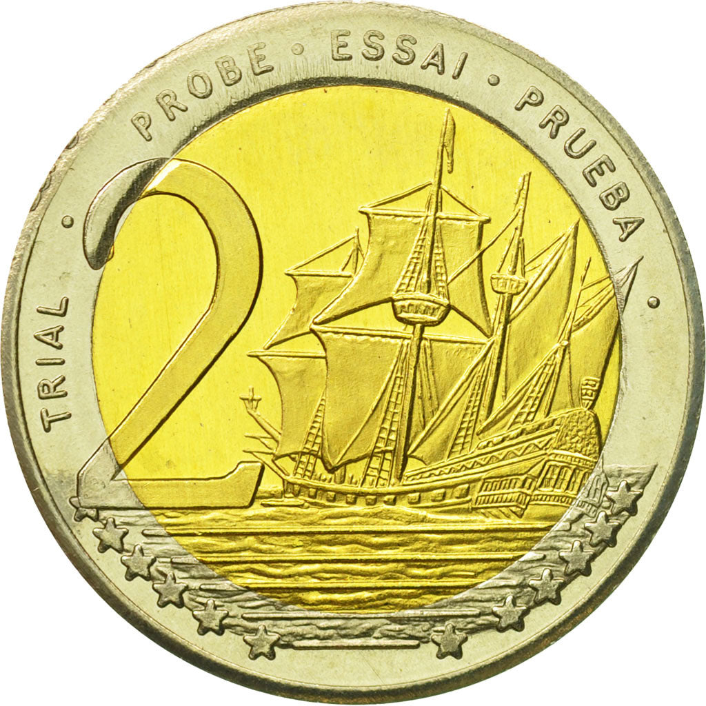 Andorra, Medal, Essai 2 euros, 2003, SPL, Bi-Metallic