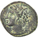 Monnaie, Carthage, Zeugitane, Bronze Unit, Carthage, TTB+, Cuivre
