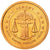 Jersey, Medal, Essai 2 cents, 2004, MS(63), Miedź