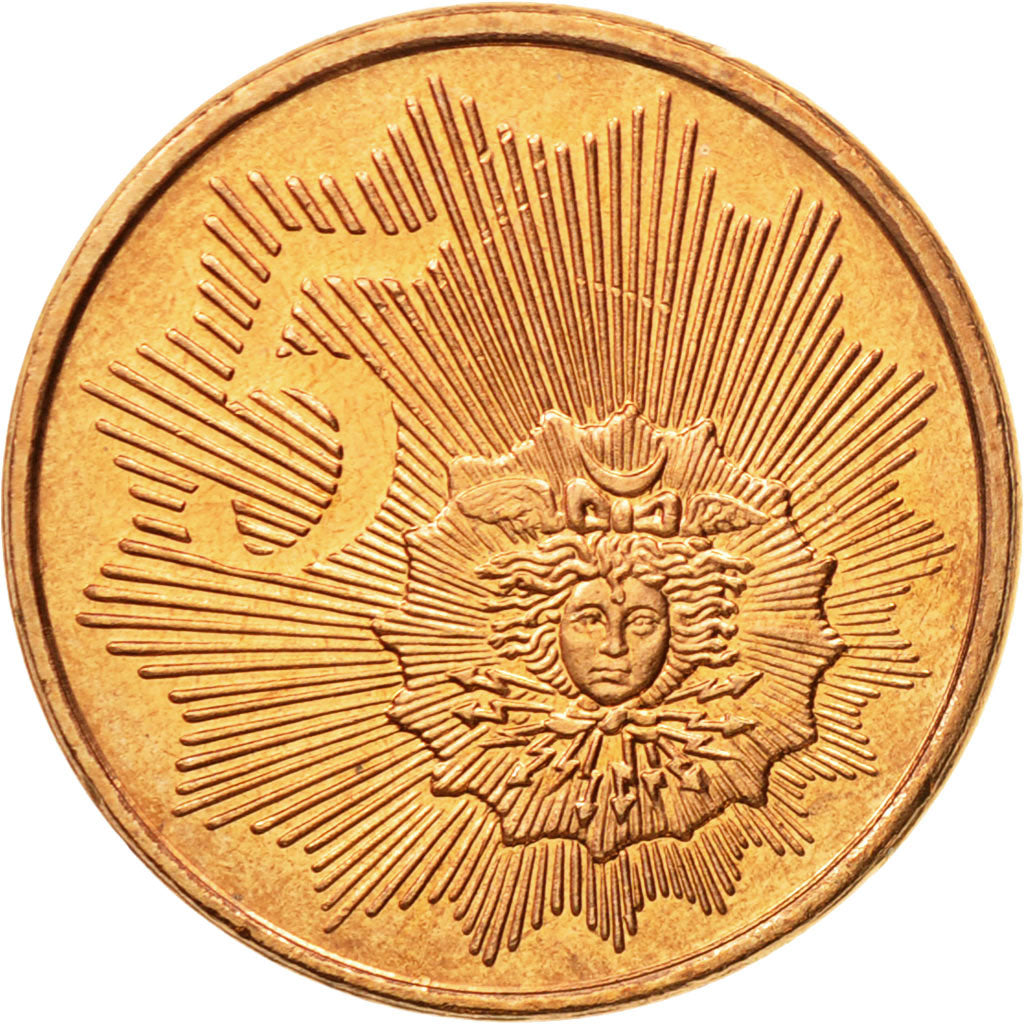 Jersey, Medal, Essai 5 cents, 2004, MS(63), Copper