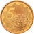 Jersey, Medal, Essai 5 cents, 2004, MS(63), Copper