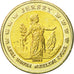 Jersey, Medal, Essai 2 euros, 2004, MS(63), Bi-Metallic