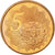 Guernsey, Medal, Essai 5 cents, 2004, MS(63), Miedź