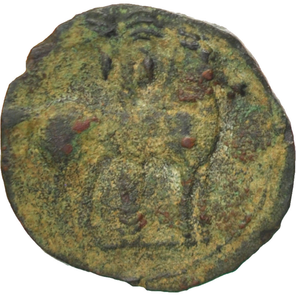 Monnaie, Carthage, Zeugitane, Tanit, Bronze Unit, Carthage, TTB, Cuivre
