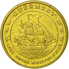 Guernsey, Medal, Essai 10 cents, 2004, UNC-, Tin