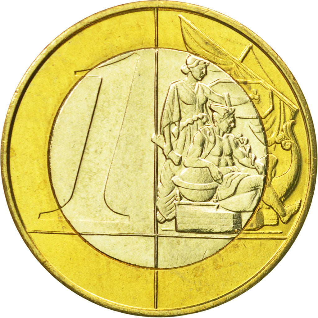 Guernsey, Medal, Essai 1 euro, 2004, SPL, Bi-Metallic