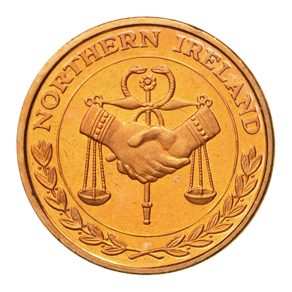 Ireland, Medal, Essai 1 cent, 2005, MS(63), Copper