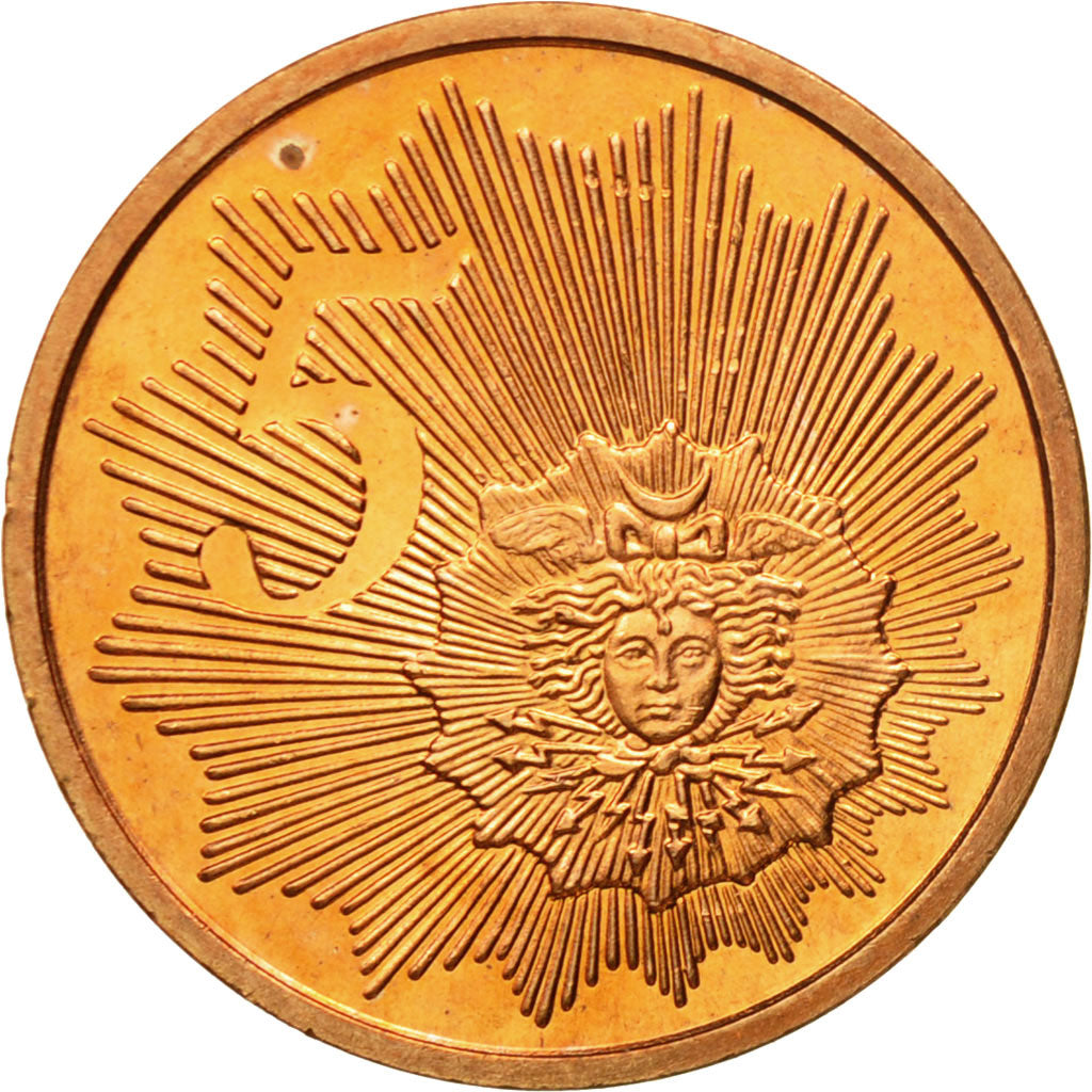 Ireland, Medal, Essai 5 cents, 2005, MS(63), Copper