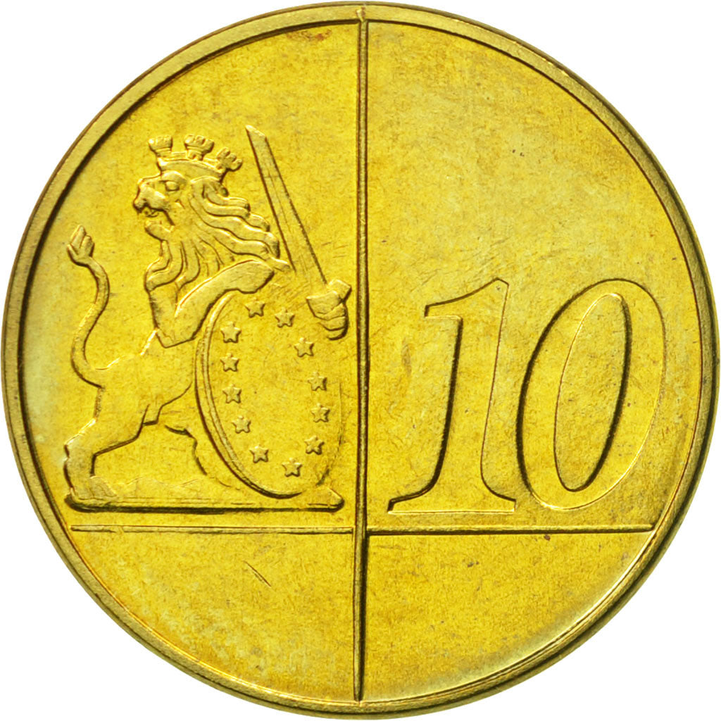 Ireland, Medal, Essai 10 cents, 2005, SPL, Laiton