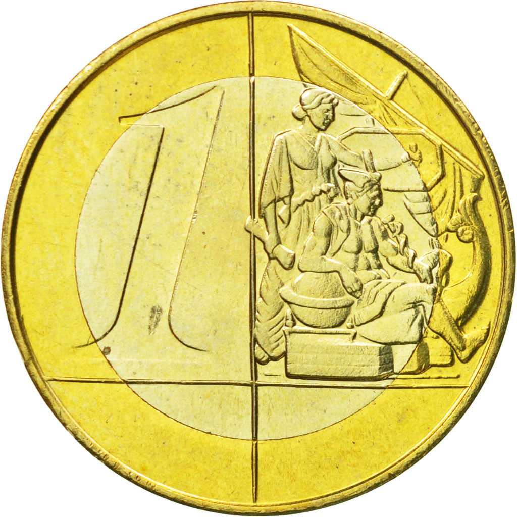 Ireland, Medal, Essai 1 euro, 2005, MS(63), Bi-Metallic