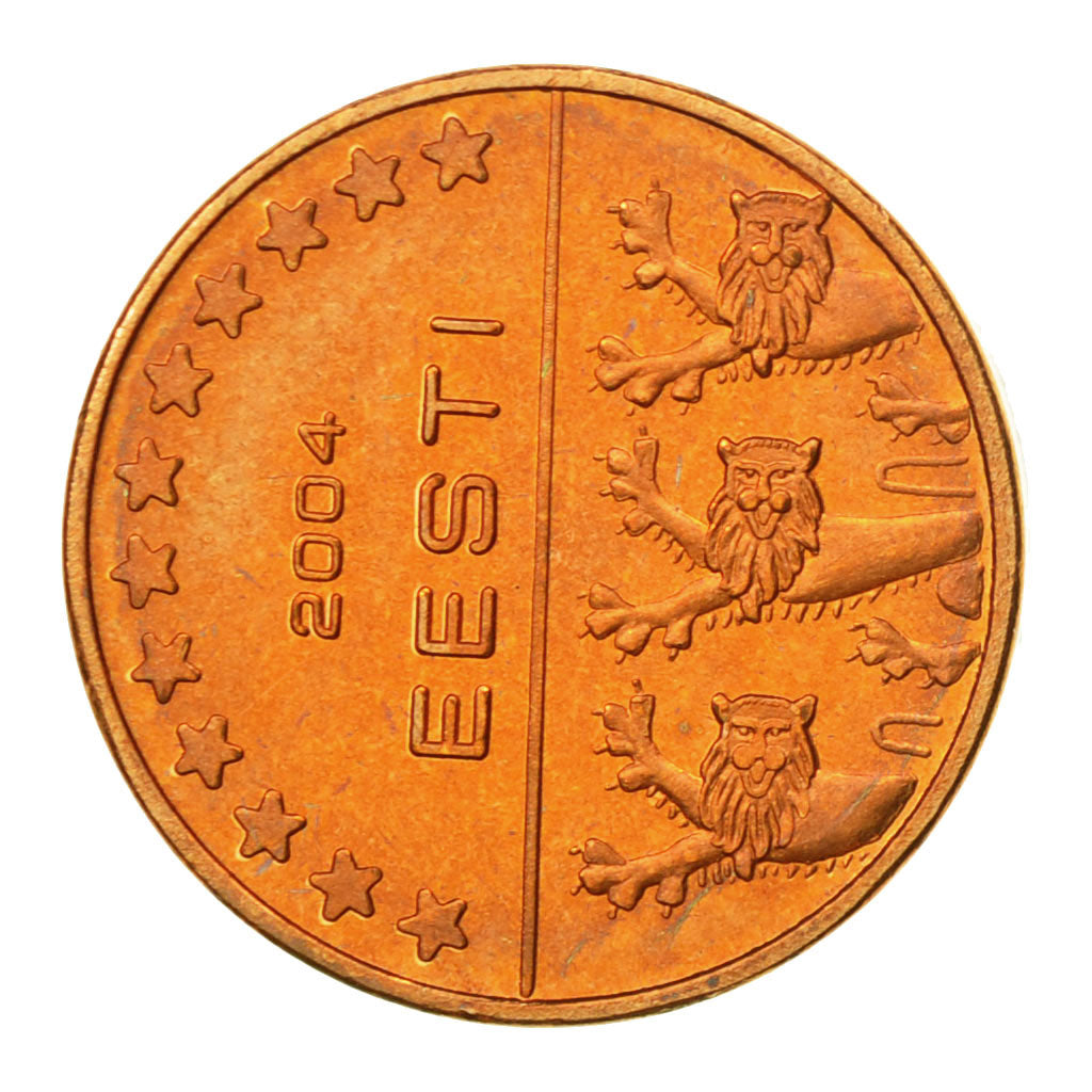 Estland, Medal, Essai 1 cent, 2004, UNC-, Koper