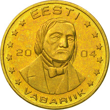 Estonia, Medal, Essai 10 cents, 2004, MS(63), Brass