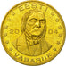 Estonia, Medal, Essai 50 cents, 2004, SPL, Ottone