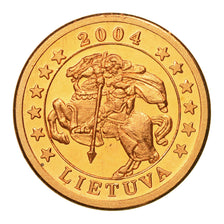 Lithuania, Medal, Essai 1 cent, 2004, MS(63), Copper