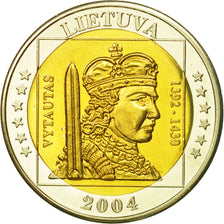 Lithuania, Medal, Essai 2 euros, 2004, MS(63), Bi-Metallic