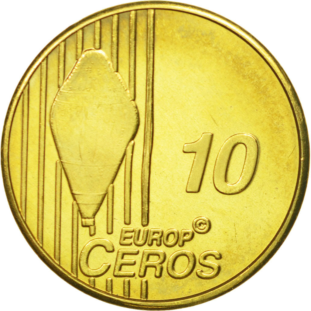 Switzerland, Medal, Essai 10 cents, 2003, MS(63), Brass