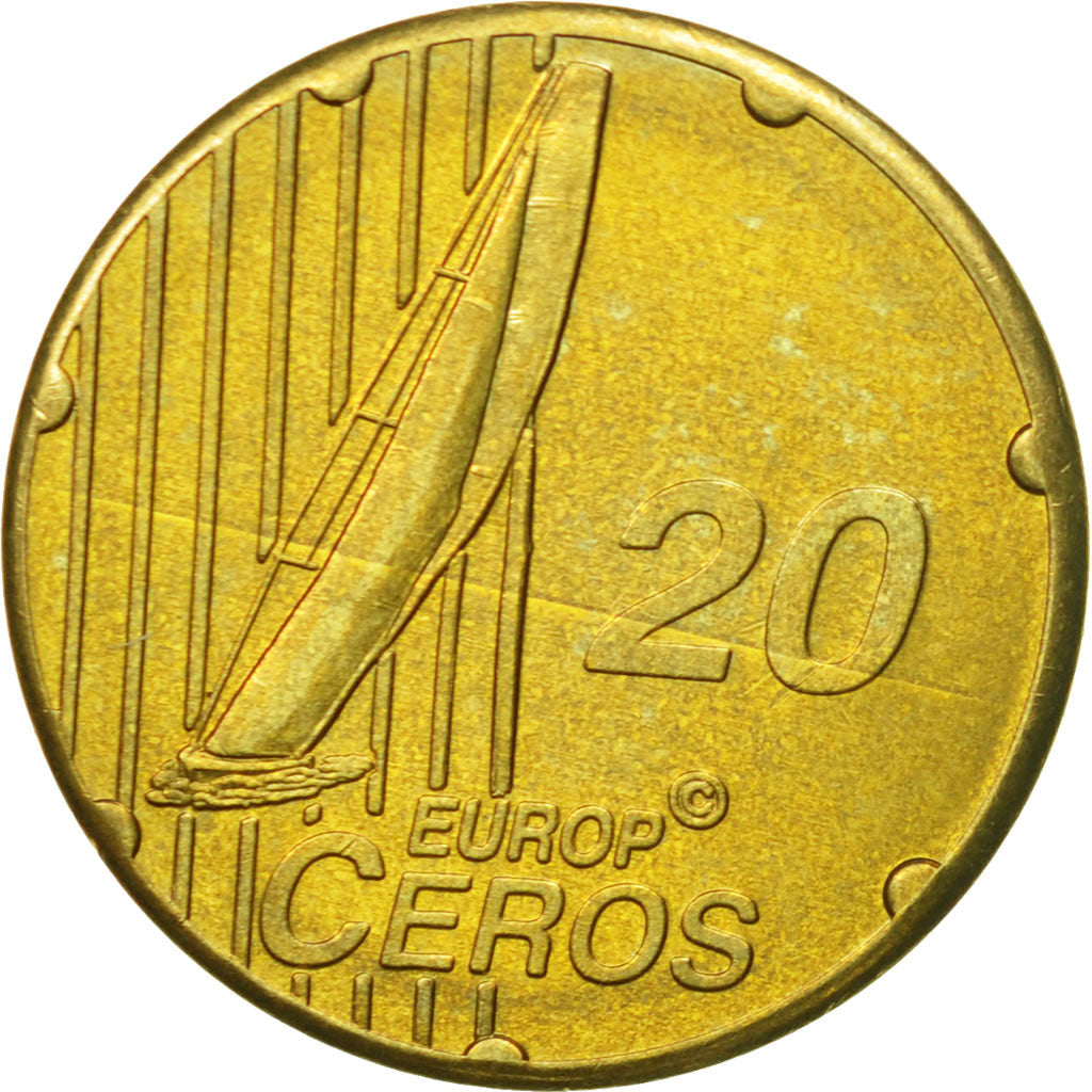 Suisse, Medal, Essai 20 cents, 2003, SPL, Laiton