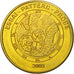 Suisse, Medal, Essai 50 cents, 2003, SPL, Laiton