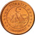 Turkey, Medal, Essai 2 cents, 2004, MS(63), Copper