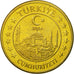Turquía, Medal, Essai 50 cents, 2004, SC, Latón
