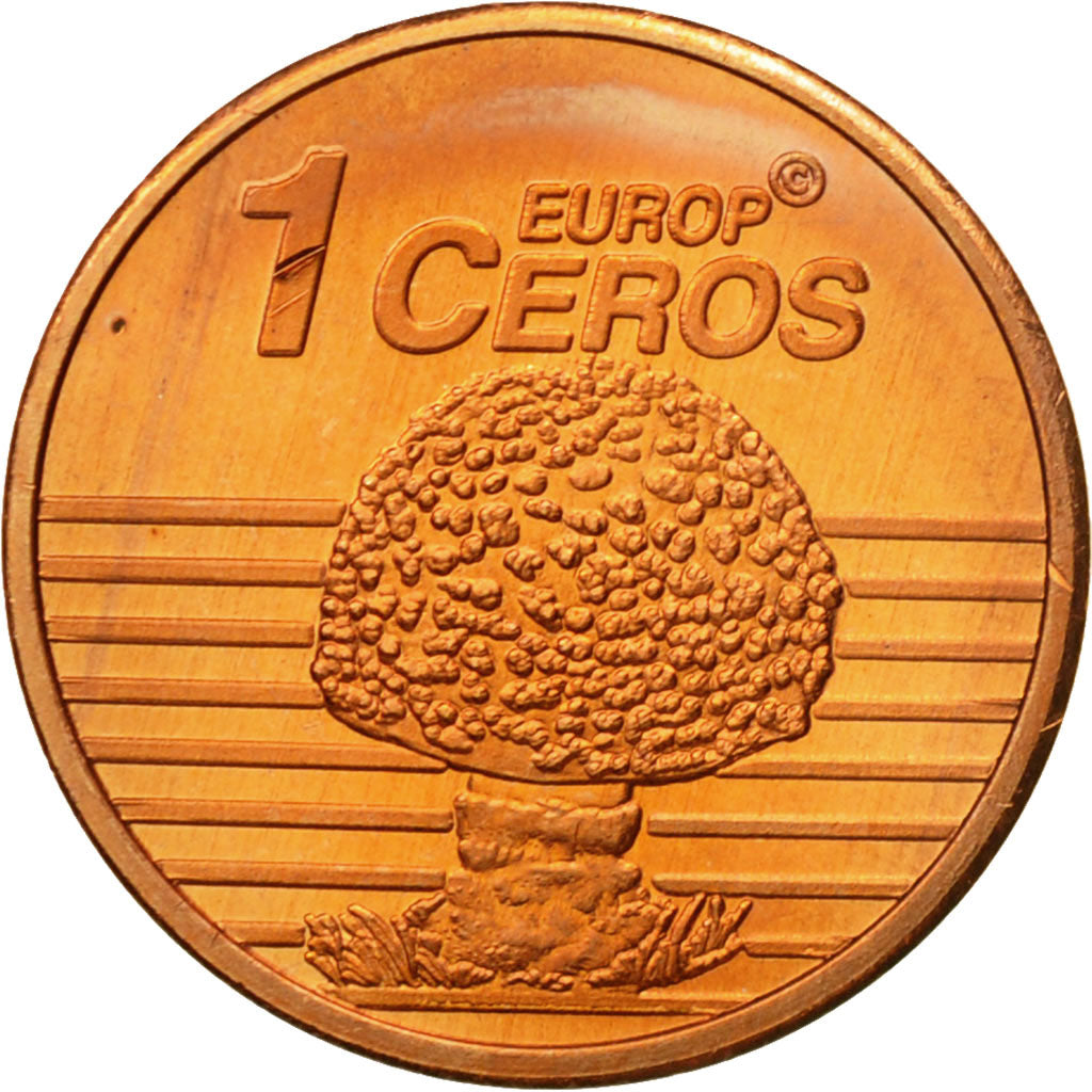 Iceland, Medal, Essai 1 cent, 2004, MS(63), Copper