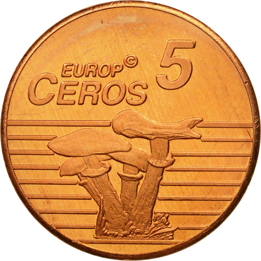 Iceland, Medal, Essai 5 cents, 2004, SPL, Cuivre