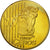 Islandia, Medal, Essai 10 cents, 2004, MS(63), Mosiądz