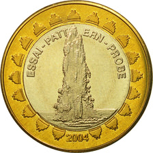 Iceland, Medal, Essai 1 euro, 2004, MS(63), Bi-Metallic