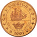 Suède, Medal, Essai 1 cent, 2003, SPL, Cuivre