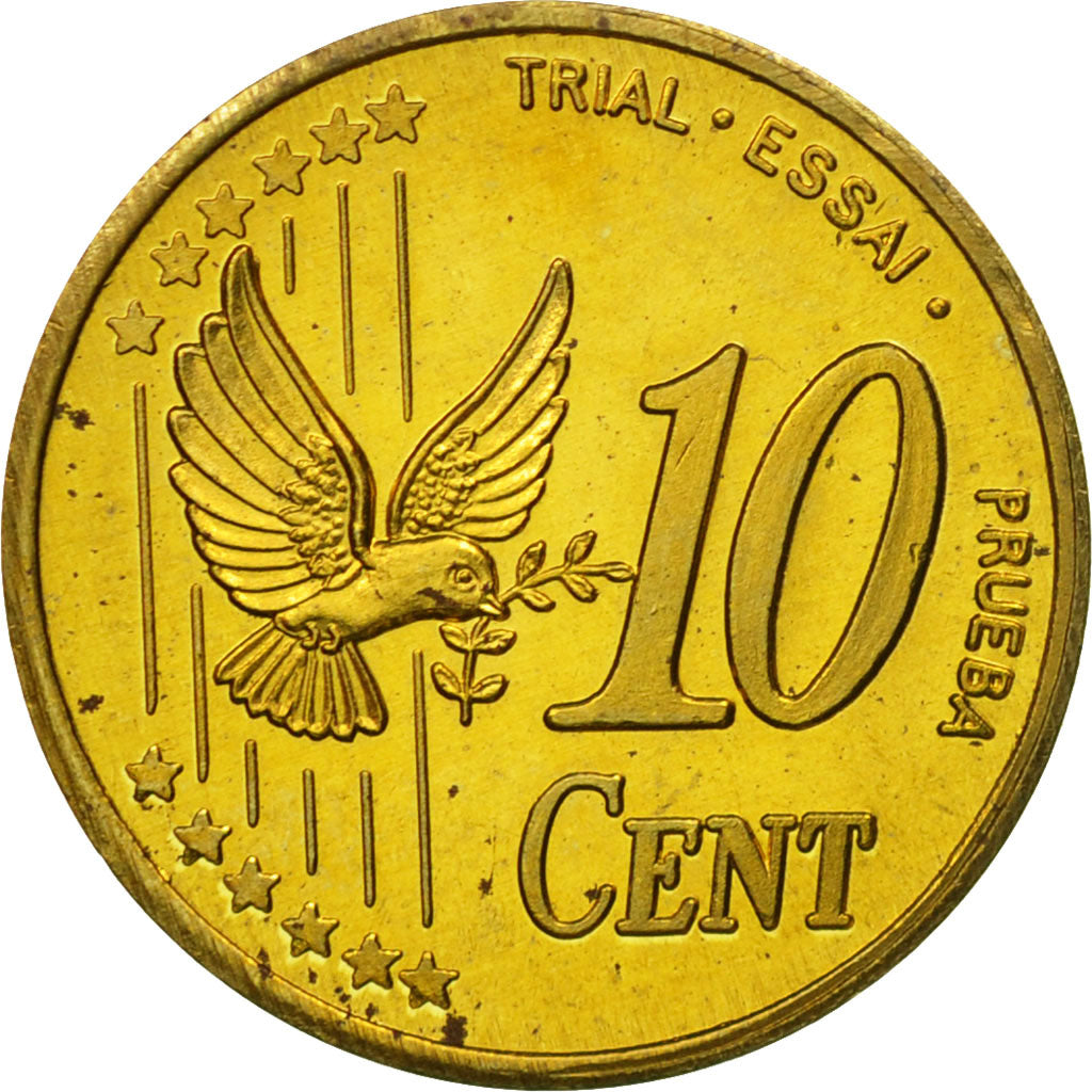 Sweden, Medal, Essai 10 cents, 2003, MS(63), Brass