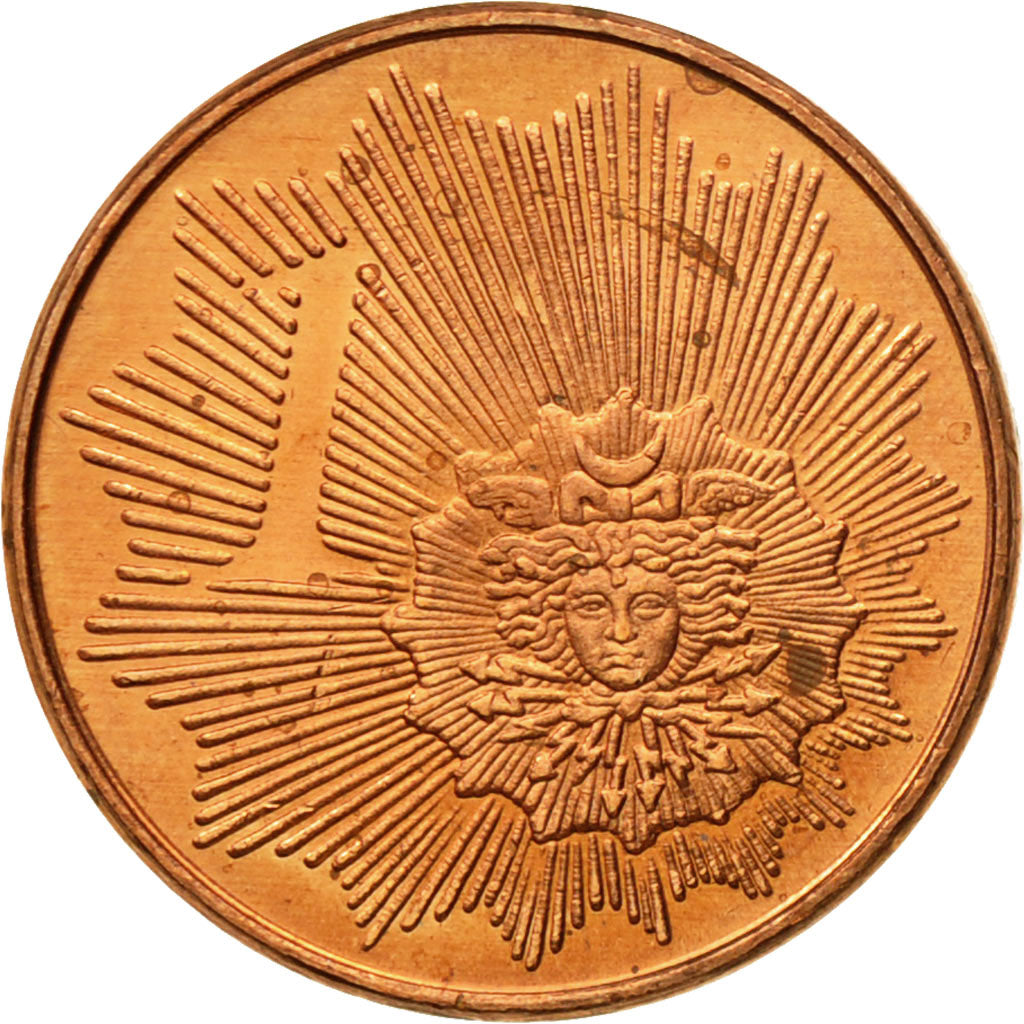 Gibraltar, Medal, Essai 1 cent, 2004, MS(63), Copper