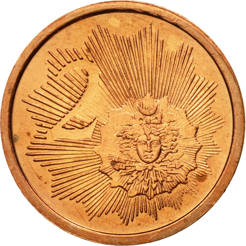 Gibraltar, Medal, Essai 2 cents, 2004, MS(63), Copper