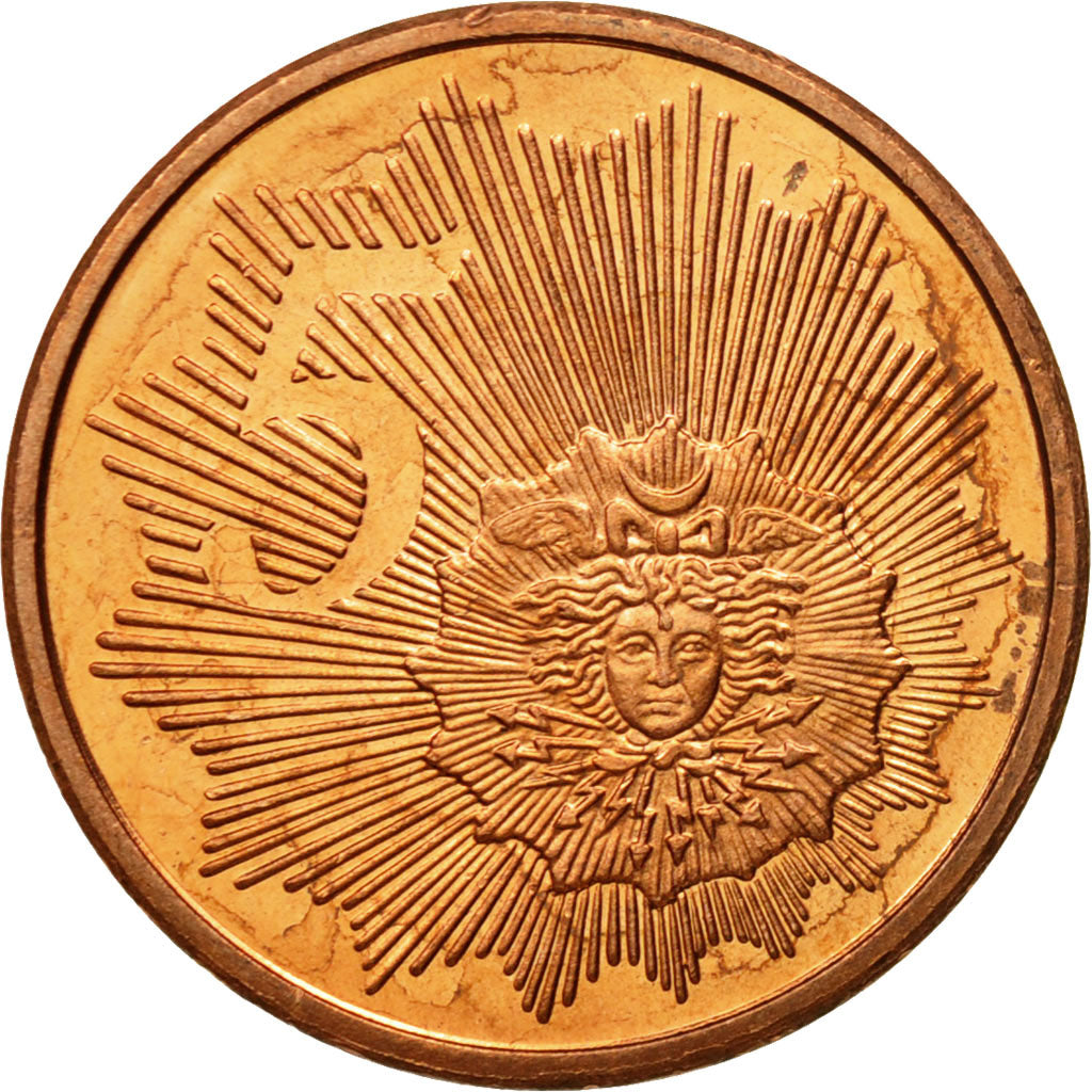 Gibraltar, Medal, Essai 5 cents, 2004, MS(63), Copper