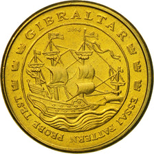 Gibraltar, Medal, Essai 10 cents, 2004, SPL, Laiton