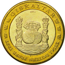 Gibraltar, Medal, Essai 1 euro, 2004, SPL, Bi-Metallic