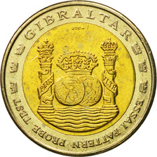 Gibraltar, Medal, Essai 2 euros, 2004, SPL, Bi-Metallic