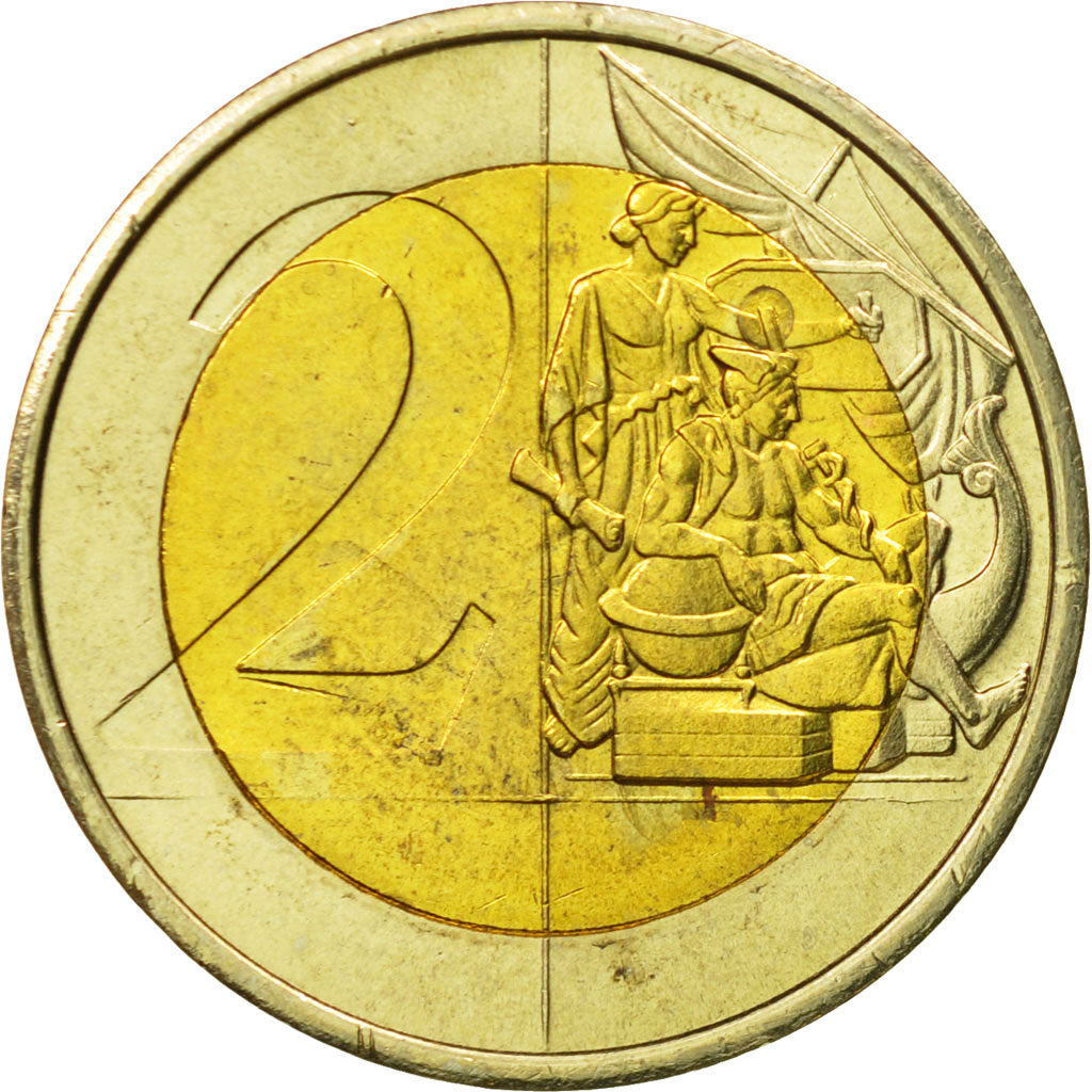 Gibraltar, Medal, Essai 2 euros, 2004, SPL, Bi-Metallic