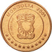 Mongolie, Medal, Essai 2 cents, 2005, SPL, Cuivre
