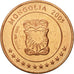 Mongolia, Medal, Essai 5 cents, 2005, MS(63), Miedź