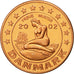 Denemarken, Medal, Essai 5 cents, 2002, UNC-, Koper