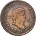 Moneda, España, Ferdinand VII, 8 Maravedis, 1820, Jubia, MBC, Cobre, KM:491