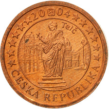 Repubblica Ceca, Medal, Essai 1 cent, 2004, SPL-, Rame