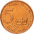 República Checa, Medal, Essai 5 cents, 2004, EBC, Cobre