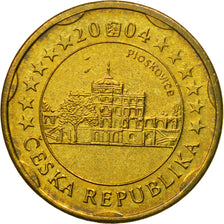 Czech Republic, Medal, Essai 20 cents, 2004, AU(55-58), Brass
